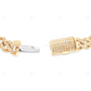 925 Sterling Silver Miami Cuban Link Chain For Mens CustomDiamJewel