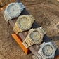 41MM Full Rose Modified Belt Moissanite Patek Philippe Watch For Men customdiamjewel