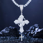 Customized Lab Grown Diamond Cross Pendant hip hop jewelry CustomDiamJewel