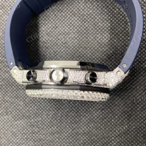 Audemars Piguet Royal Oak Concept Split Moissanite Watch customdiamjewel