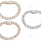 Baguatte Cut Moissanite High Quality Link Bracelet hip hop jewelry customdiamjewel