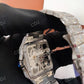 Cartier Skeleton Bling Iced Out Watch customdiamjewel
