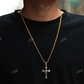 Premium Baguette Cut Cross Design Diamond Hip Hop Pendant hip hop jewelry CustomDiamJewel