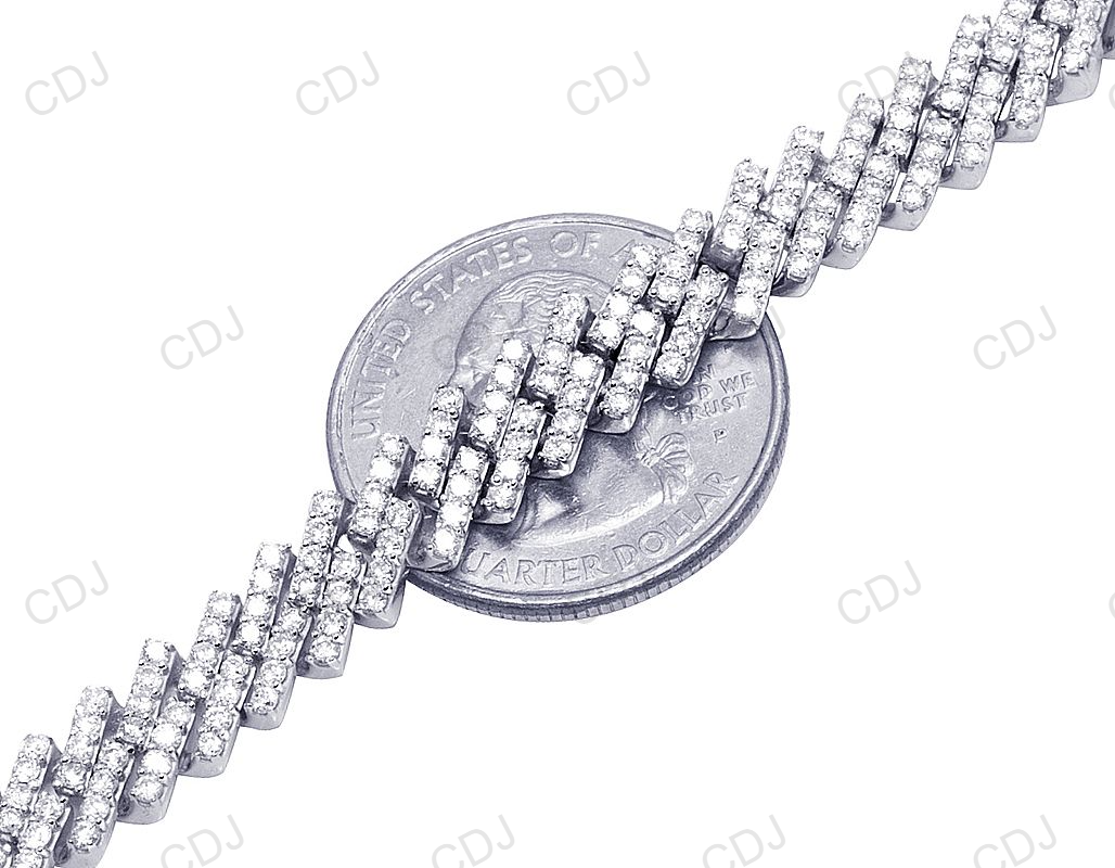 Hip Hop 925 Silver Iced Out Custom Name Diamond Pendant hip hop jewelry CustomDiamJewel
