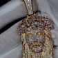 Hip Hop Moissanite Custom Jesus Face Pendant hip hop jewelry CustomDiamJewel