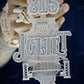 Customized Baguette and Round Sterling Silver Hip Hop Diamond Pendant hip hop jewelry customdiamjewel   