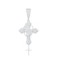 Customized Lab Grown Diamond Cross Pendant hip hop jewelry CustomDiamJewel