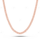 925 Sterling Silver Miami Cuban Link Chain For Mens CustomDiamJewel