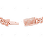 925 Sterling Silver Miami Cuban Link Chain For Mens CustomDiamJewel