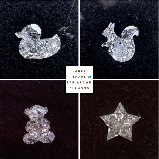 Multi Cut Lab Grown Diamond customdiamjewel