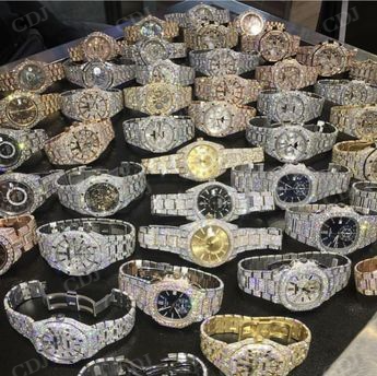 High Quality Arabic Dial AP Lab Grown Diamond Watch customdiamjewel