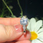 Lab Grown Diamond Three Stone Gold Bridal Ring customdiamjewel