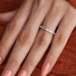 1.8CT Baguette Cut Lab Grown Diamond Wedding Band  customdiamjewel   