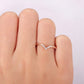 0.09CTW Dainty Lab Grown Diamond Wedding Band  customdiamjewel   