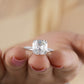 Asscher Lab-Grown Diamond Solitaire Ring customdiamjewel