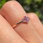 5 Stone Colored Moissanite Bridal Promise Ring customdiamjewel