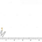 10K Gold Custom Natural Diamond M Letter Pendant CustomDiamJewel