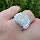 White Gold CVD diamond Rolex Crown Watch Ring  customdiamjewel   
