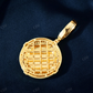 Moissanite Round Baguette Allah Pendant hip hop jewelry CustomDiamJewel
