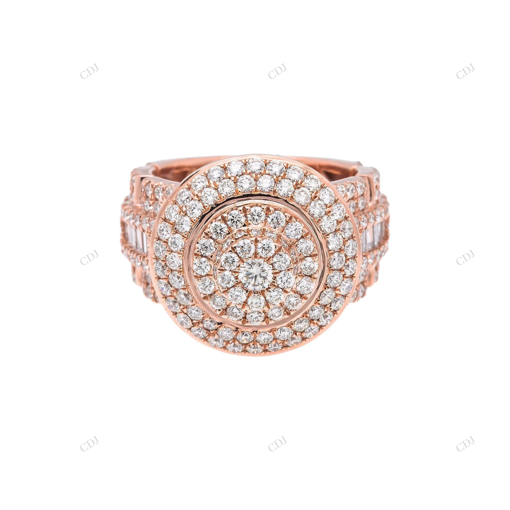 Luxury VVS Moissanite Sterling Silver Wedding Ring hip hop jewelry customdiamjewel