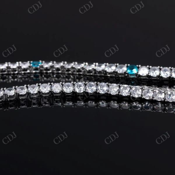 Big Diamond Hip Hop Tennis Chain  CustomDiamJewel   