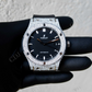 Best Price Hublot Rubber Belt Custom Moissanite Watch customdiamjewel