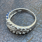 Iced Diamond Nugget Band Hip Hop Ring  customdiamjewel   
