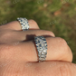 Iced Diamond Nugget Band Hip Hop Ring  customdiamjewel   
