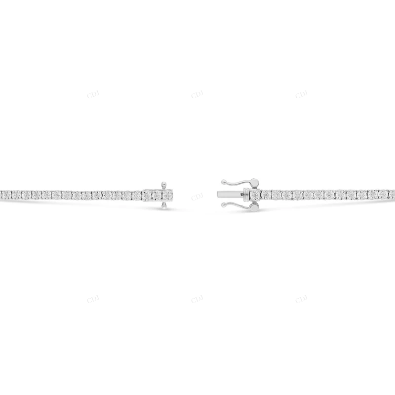 Heavy Iced Out Tennis Bracelet Hip Hop Moissanite Jewelry For Men CustomDiamJewel