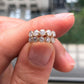 Round Cut Lab Grown Diamond Hoop Earrings