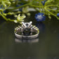 Princess Lab-Grown Diamond Trilogy Ring customdiamjewel