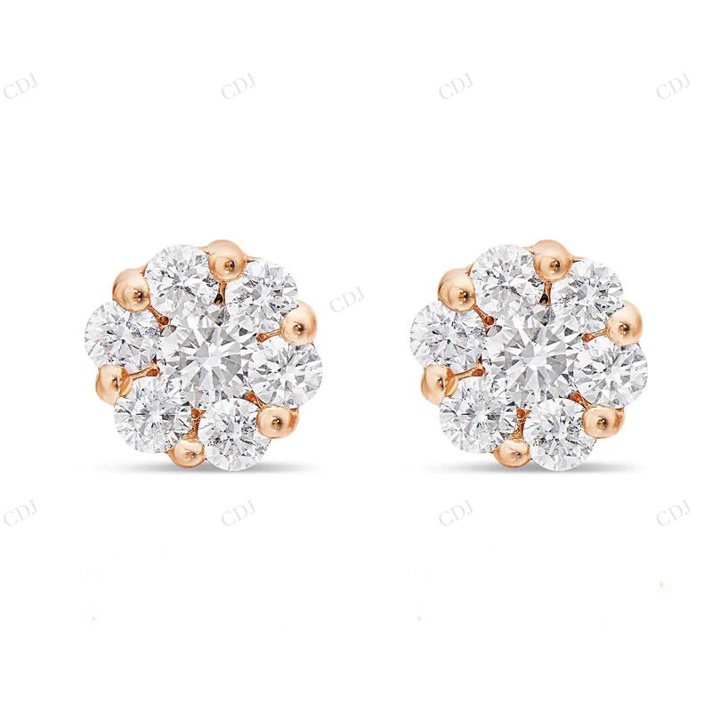 2.50ct Moissanite Diamond Stud Earrings Stud earrings CustomDiamJewel