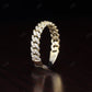 Natural Diamond Cuban Link Chain Wedding Band  customdiamjewel   