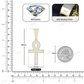 Hip Hop Round Moissanite Cross Pendant hip hop jewelry CustomDiamJewel