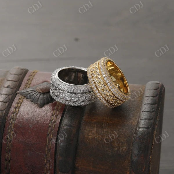Hip Hop Moissanite Custom Diamond Ring CustomDiamJewel