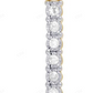 0.20 CTW Natural Diamond 10K Gold J Letter Pendant CustomDiamJewel