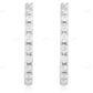 0.28ct Diamond Hoop Earrings Stud earrings CustomDiamJewel
