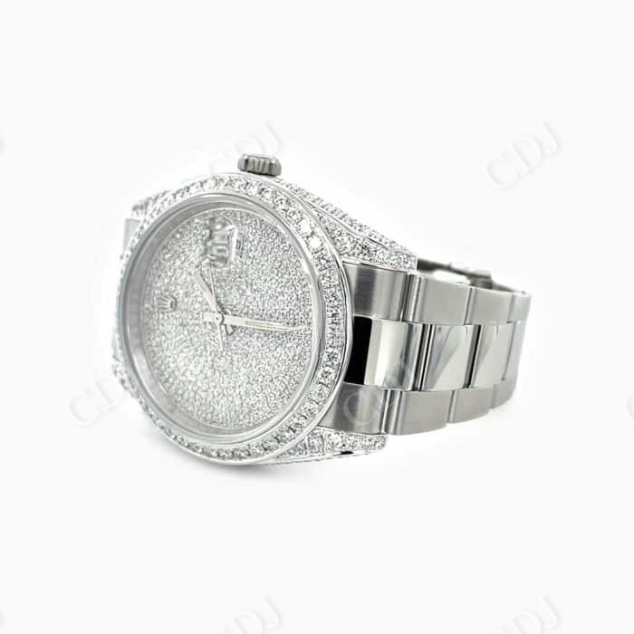 Diamond Dial Rolex Custom Watches Manufacturer At Least Cost customdiamjewel
