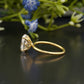 Oval Lab-Grown Diamond Thin Ring customdiamjewel