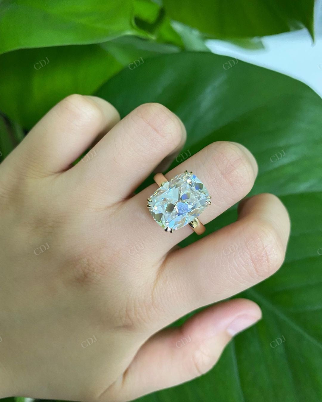 Lab Grown Diamond Solitaire Engagement Ring