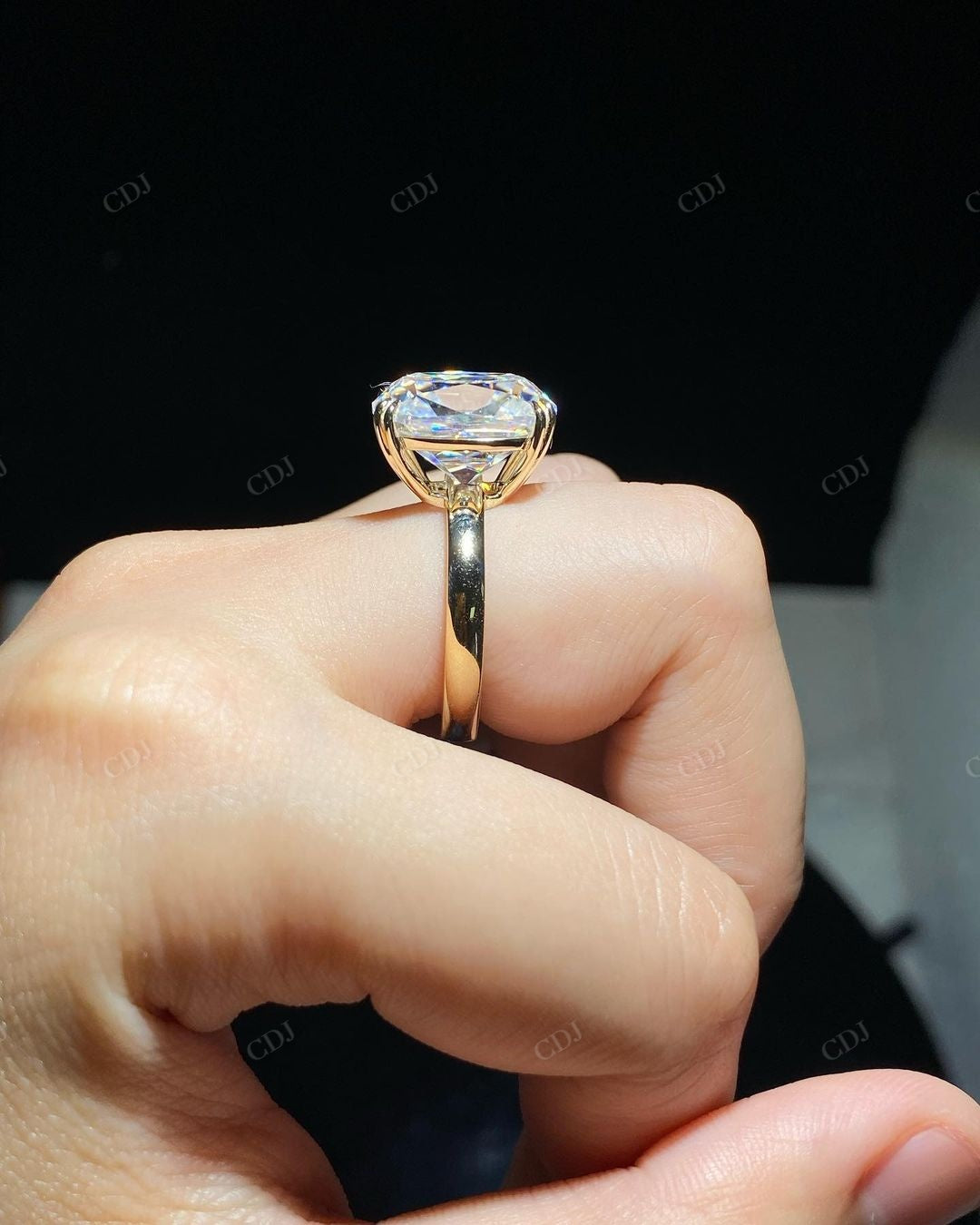 Lab Grown Diamond Solitaire Engagement Ring