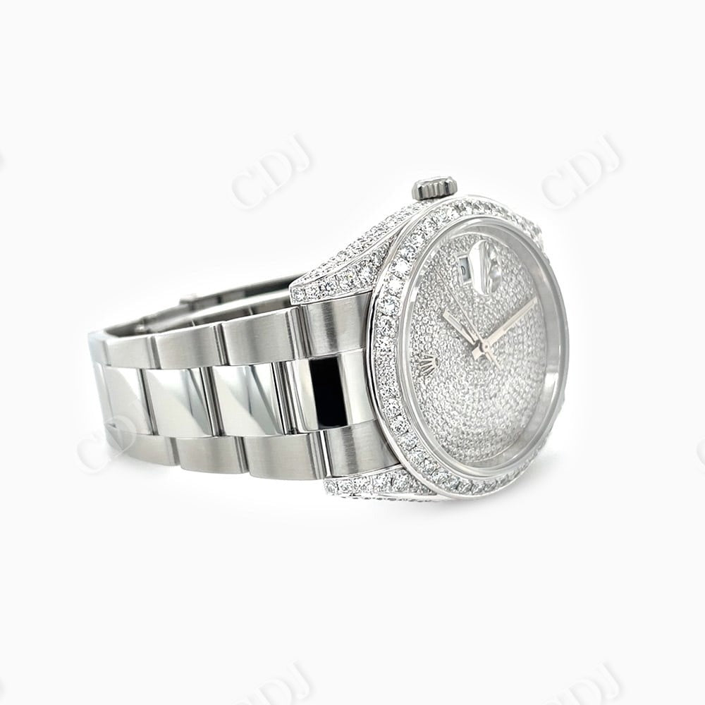 Diamond Dial Rolex Custom Watches Manufacturer At Least Cost customdiamjewel
