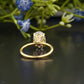 Oval Lab-Grown Diamond Thin Ring customdiamjewel