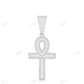 Hip Hop Round Moissanite Cross Pendant hip hop jewelry CustomDiamJewel
