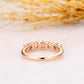 1.50CTW Lab Grown Diamond 5 Stone Wedding Band  customdiamjewel   