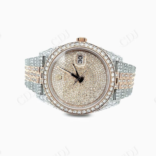 Small Bezel Diamond Rolex Jubilee Mens Watch Wholesaler customdiamjewel