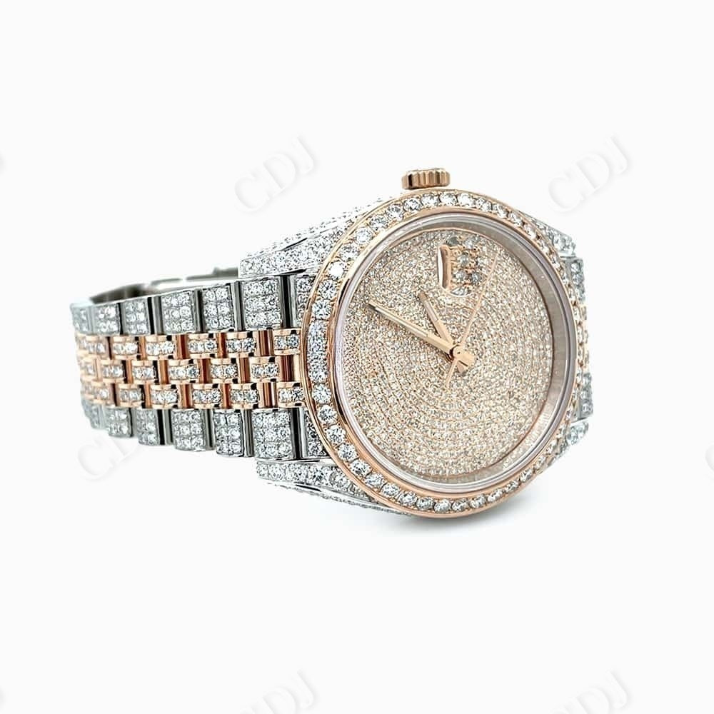 Small Bezel Diamond Rolex Jubilee Mens Watch Wholesaler customdiamjewel