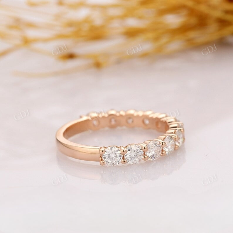 1.44CTW Classic 12 Stones Round Cut CVD Diamond Wedding Band  customdiamjewel   