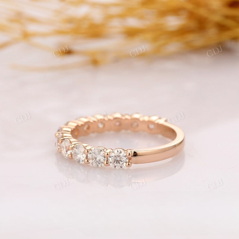 1.44CTW Classic 12 Stones Round Cut CVD Diamond Wedding Band  customdiamjewel   