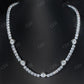 Custom Diamond Hip Hop Tennis Chain Necklace  CustomDiamJewel   